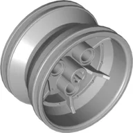 Wheel 43.2 x 26 Technic Racing Small with 3 Pinholes / Light Bluish Gray