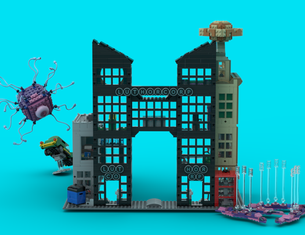 Lego super-man movie: mega metropolis mayhem