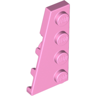 Lego Wedge Plate 4 x 2 Left / Bright Pink