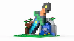10698 Minecraft sword