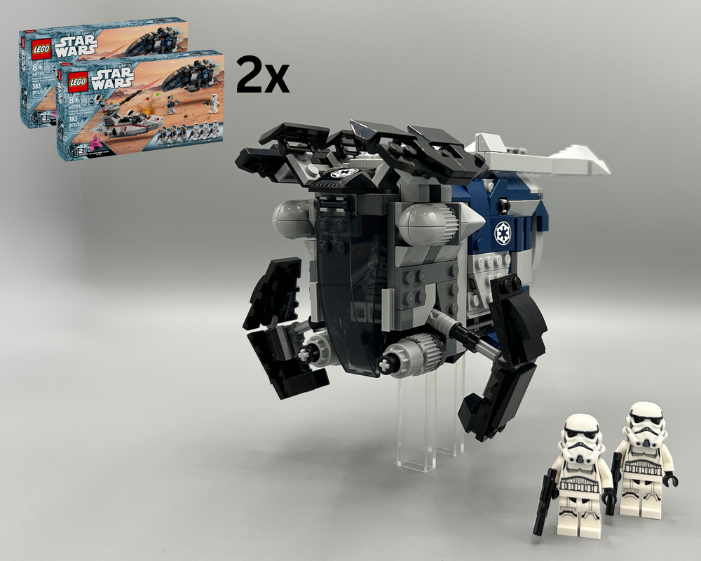 Lego Imperial LAAT/le Patrol Gunship (40755 Alternative)