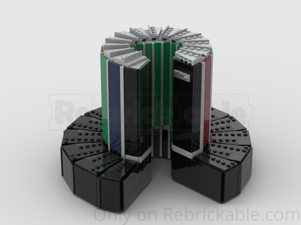 Lego CRAY-1 Supercomputer