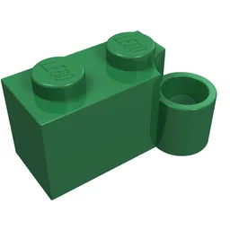 Hinge Brick 1 x 4 [Lower] / Green