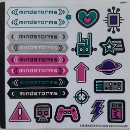 Sticker Sheet for Set 51515-1 / [No Color/Any Color]