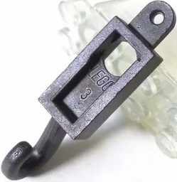 Crane Hook 1 x 4 x 1 / Black
