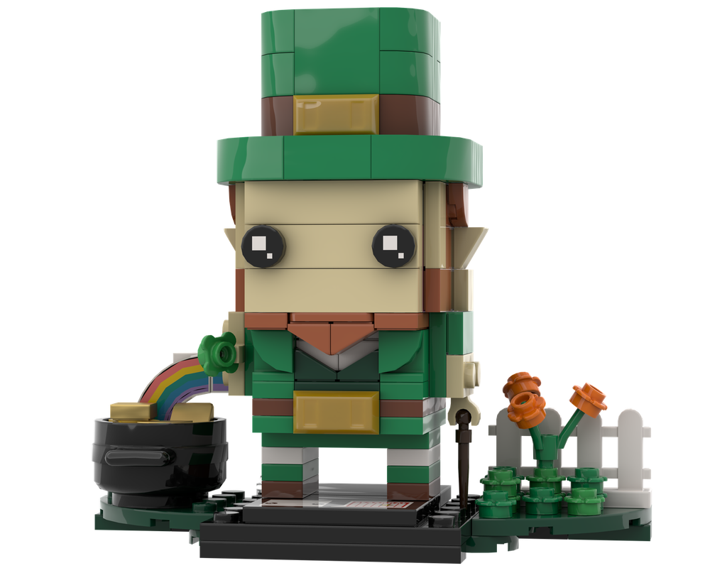 Lego St. Patrick's Day Leprechaun