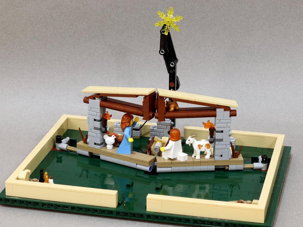 Lego Nativity Pop-Up Book Insert
