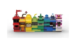 11014 Rainbow houses