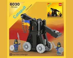 6030 - Catapult Remake - LEGO CASTLE MOC