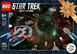 Star Trek: Advent Calendar (24 ships, all the same scale!)