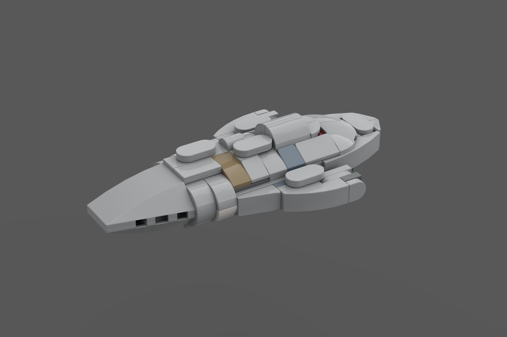 Lego MC80 Liberty (1:9600 / 75405 Home One scale)