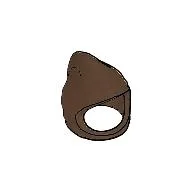 Hood / Cowl / Farmer's Cap / Reddish Brown