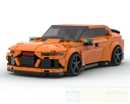 AUDI RS-7 Orange