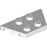 Wedge Plate 2 x 4 / White
