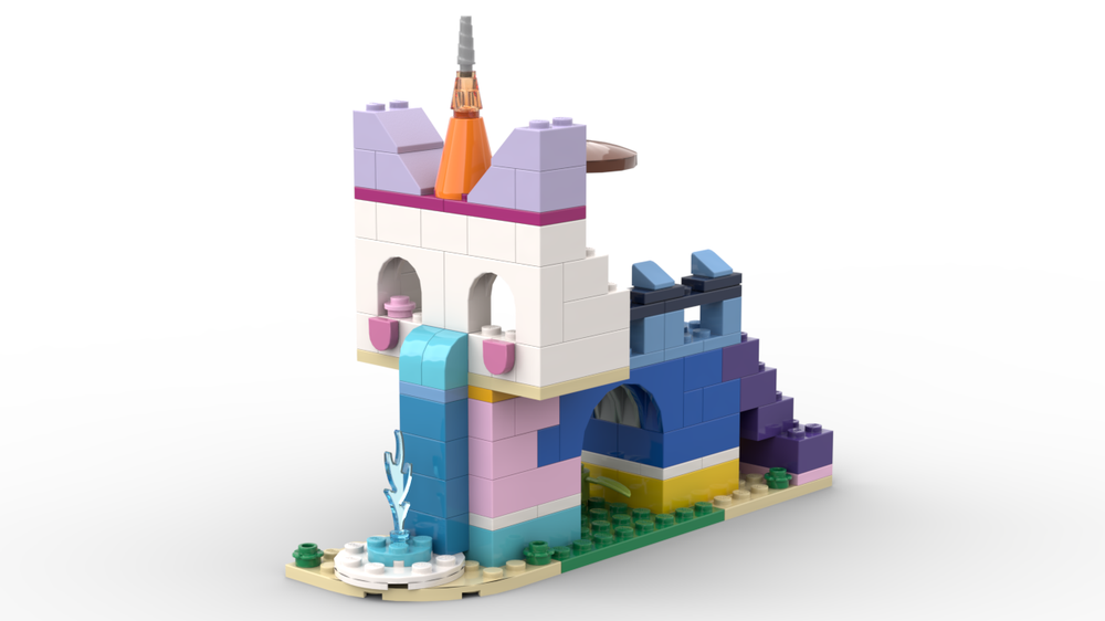 Lego 11011 Unikitty castle