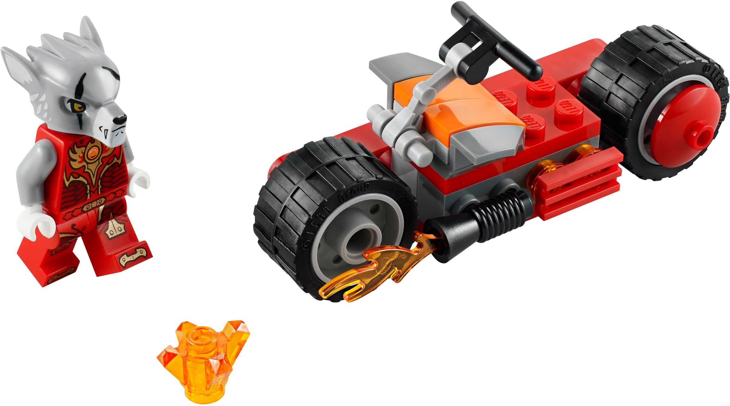Lego Worriz' Fire Bike