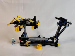 Flight Simulator with Joystick Control (Yellow)
