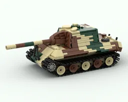 LEGO ww2 Jagdtiger 1:45 scale