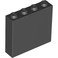 Brick 1 x 4 x 3 / Black