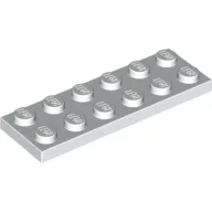 Plate 2 x 6 / White