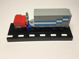 Microscale Optimus Prime Road Diorama