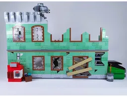Fallout 4: Damaged Building Diorama Display