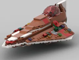 Gingerbread Delta 7 Starfighter