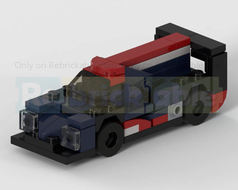 Lego LMP2 United Autosports Oreca 07 Racing Car - Half Speed Champions Scale