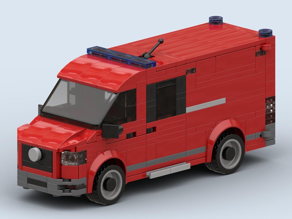 Lego Dutch Fire Hazmat Van