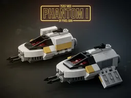PiXEL-DANs - Phantom 1 - scales perfectly with 75357