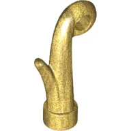 Plant, Grass Stem with Bar Hole [3.2mm] / Pearl Gold