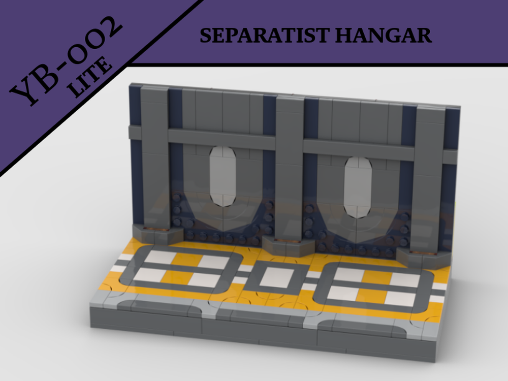 Lego Separatist Hangar Background
