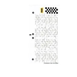 Sticker Sheet for Set 4852-1 / [No Color/Any Color]