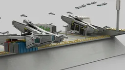 Futuristic Military Port