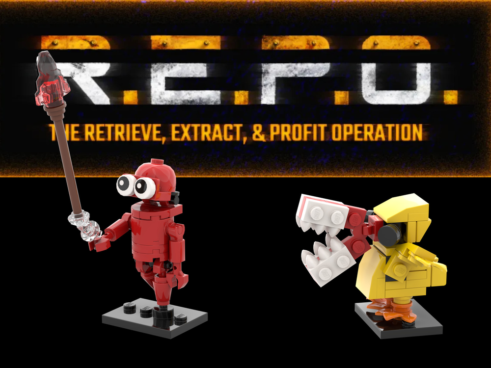 Lego R.E.P.O. Semibot and Apex Predator