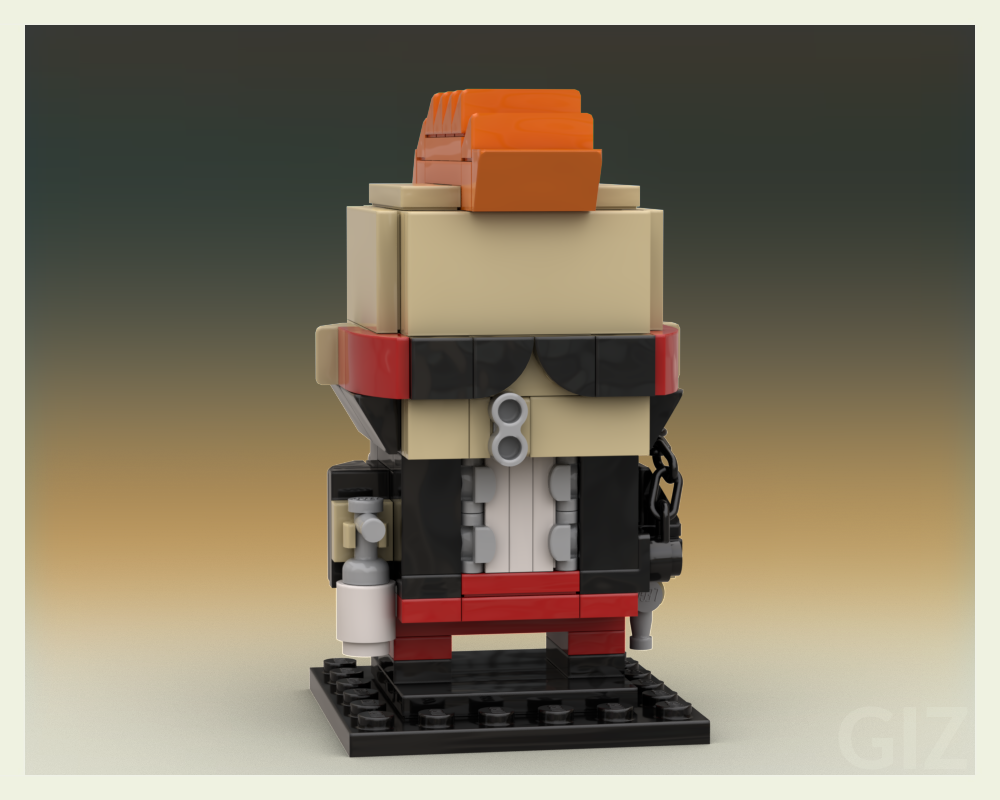 Lego Graffiti Petey - Garbage Pail BricKidz MOC