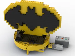 Batman Logo with Turntable