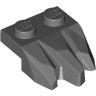 Plate Special 2 x 3 with Rocks / Dark Bluish Gray