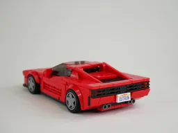 Ferrari Testarossa - White and Red