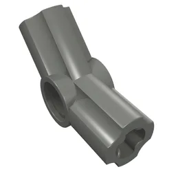 Technic Axle and Pin Connector Angled #4 - 135° / Dark Bluish Gray