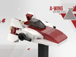 PiXEL-DANs A Wing UCS Mini-Scale 1:125
