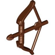 Lego Weapon Bow and Arrow Recurve / Reddish Brown