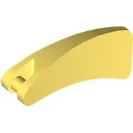 Animal Body Part, Fin 2 x4 with Handle / Bright Light Yellow