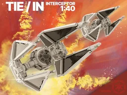 TIE / IN Interceptor (minifig scale)