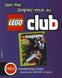 2002 Insert - LEGO Club - US/Canadian Purple Version (4170584)