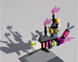 Miniature Nightmare Shark Ship