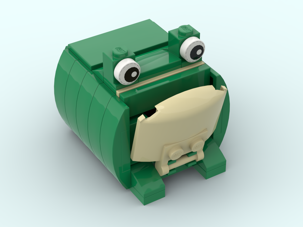 Lego Cute Frog Model