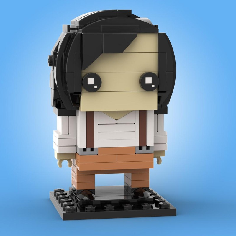 Lego Custom Lego Monica Geller from Friends MOC Brickheadz