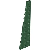Wedge Plate 12 x 3 Left / Dark Green