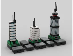 Micro Modular City - Skyscrapers